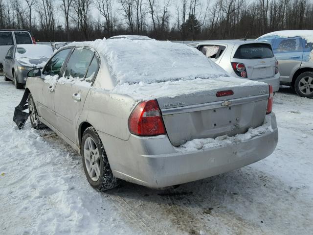 1G1ZT51846F163362 - 2006 CHEVROLET MALIBU LT SILVER photo 3