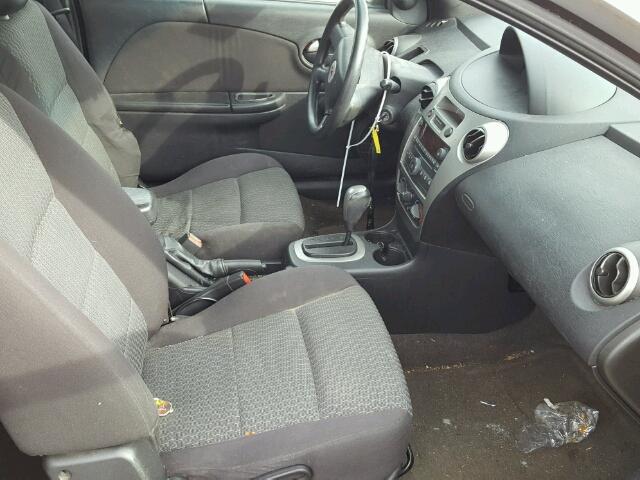 1G8AN15F87Z114353 - 2007 SATURN ION LEVEL SILVER photo 5