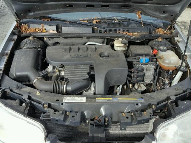 1G8AN15F87Z114353 - 2007 SATURN ION LEVEL SILVER photo 7