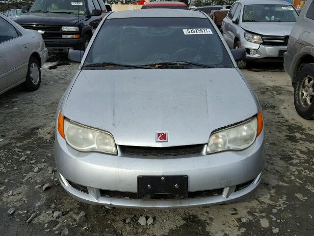 1G8AN15F87Z114353 - 2007 SATURN ION LEVEL SILVER photo 9