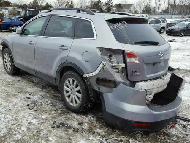 JM3TB38C370119931 - 2007 MAZDA CX-9 SILVER photo 3