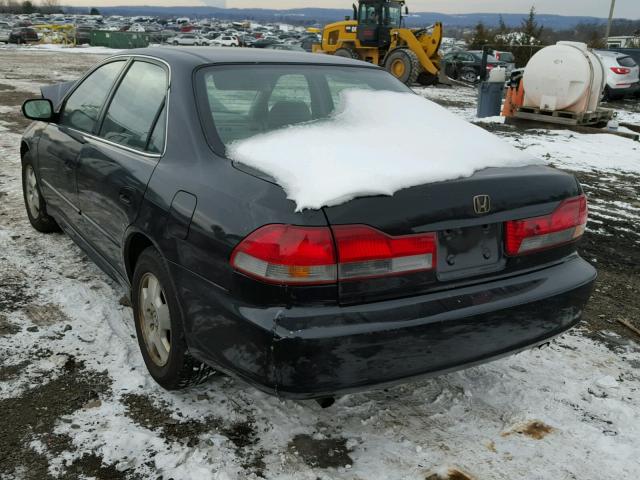 1HGCG16551A046731 - 2001 HONDA ACCORD EX BLACK photo 3