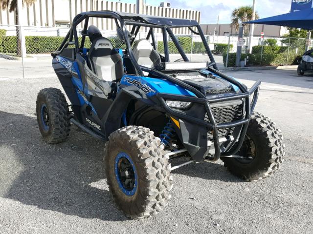 3NSVDE921JF948811 - 2018 POLARIS RZR XP TUR BLUE photo 1