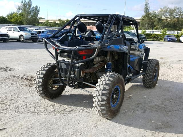 3NSVDE921JF948811 - 2018 POLARIS RZR XP TUR BLUE photo 4