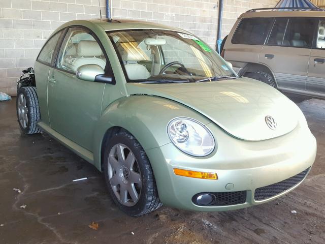 3VWSW31C86M419038 - 2006 VOLKSWAGEN NEW BEETLE GREEN photo 1