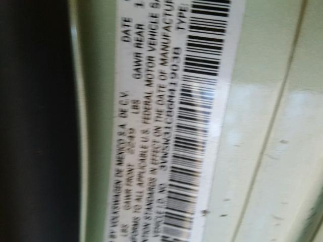 3VWSW31C86M419038 - 2006 VOLKSWAGEN NEW BEETLE 绿色 照片 10