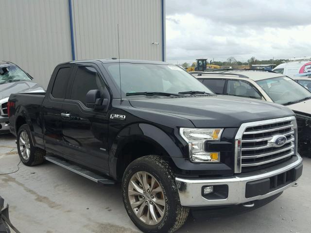 1FTFX1EG4GFD50305 - 2016 FORD F150 SUPER BLACK photo 1