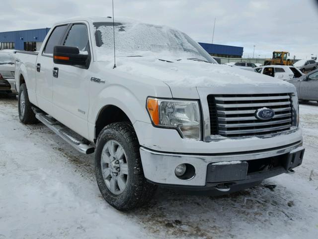 1FTFW1ET4CFC98829 - 2012 FORD F150 SUPER WHITE photo 1