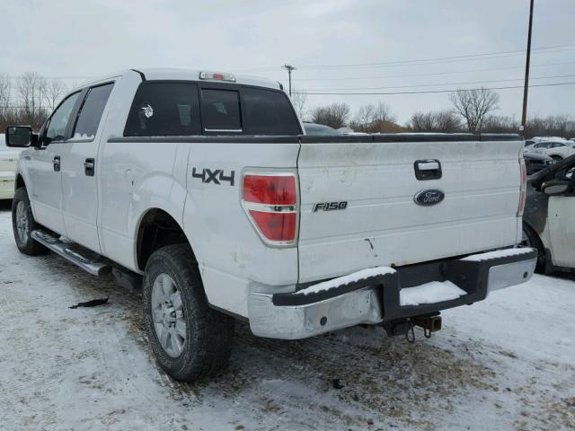 1FTFW1ET4CFC98829 - 2012 FORD F150 SUPER WHITE photo 3