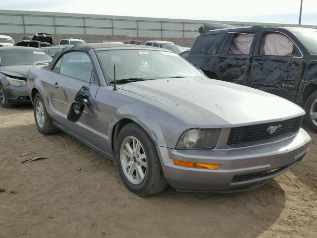 1ZVFT84N165166283 - 2006 FORD MUSTANG GRAY photo 1