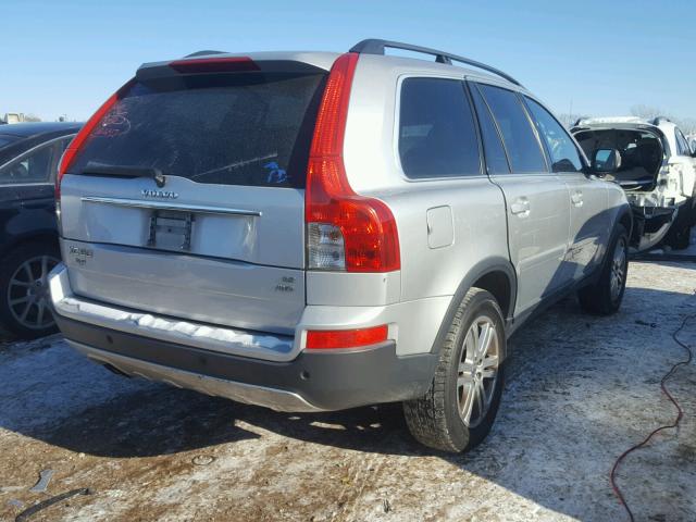 YV4CZ982281474452 - 2008 VOLVO XC90 3.2 SILVER photo 4