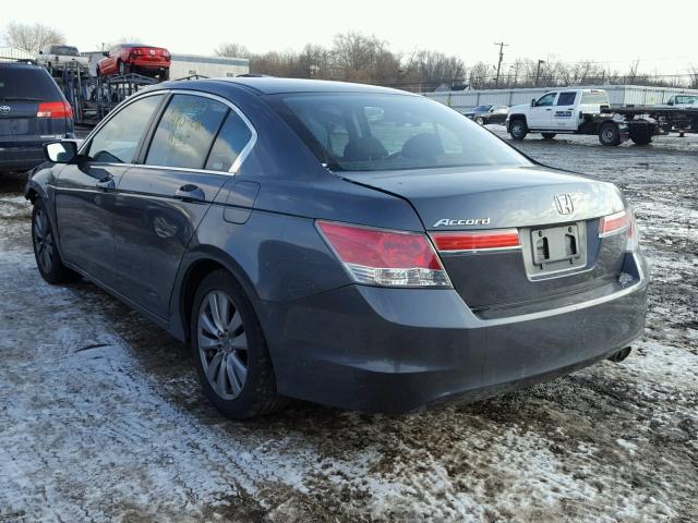 1HGCP2F77CA074573 - 2012 HONDA ACCORD EX GRAY photo 3