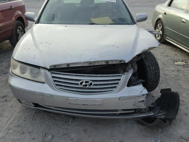 KMHFC46F56A058866 - 2006 HYUNDAI AZERA SE SILVER photo 7