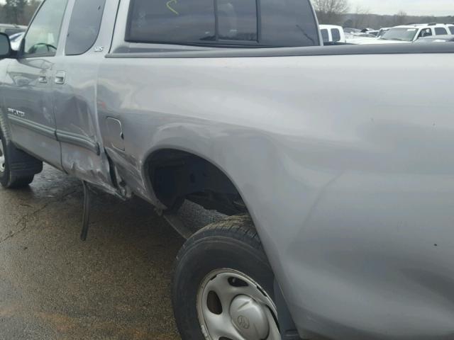 5TBRN34183S397156 - 2003 TOYOTA TUNDRA ACC SILVER photo 9