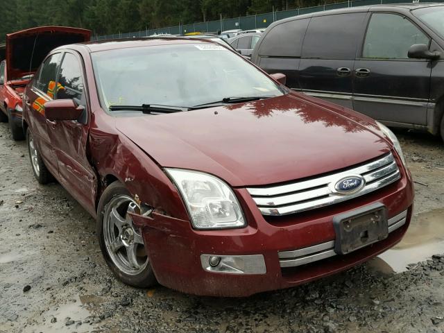 3FAFP08116R243348 - 2006 FORD FUSION SEL RED photo 1