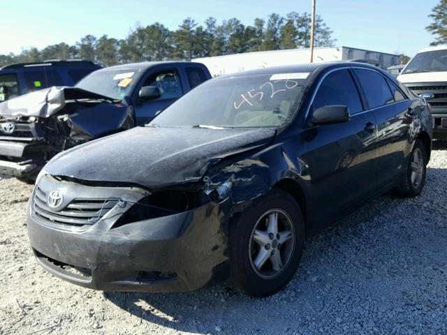 4T1BE46K49U817340 - 2009 TOYOTA CAMRY BASE BLACK photo 2