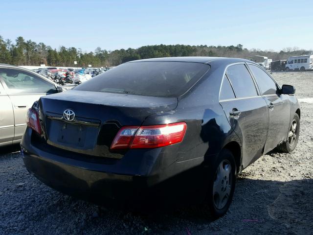 4T1BE46K49U817340 - 2009 TOYOTA CAMRY BASE BLACK photo 4