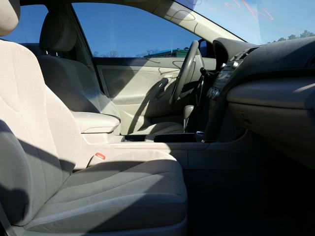 4T1BE46K49U817340 - 2009 TOYOTA CAMRY BASE BLACK photo 5