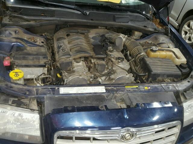 2C3KA53G36H368225 - 2006 CHRYSLER 300 TOURIN BLUE photo 7