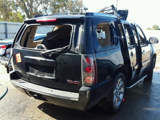 1GKFK63887J175050 - 2007 GMC YUKON DENA BLACK photo 4