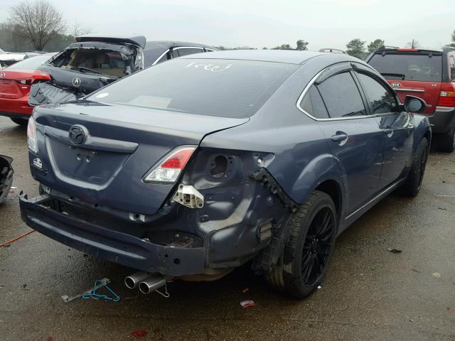 1YVHZ8BH6B5M15334 - 2011 MAZDA 6 I GRAY photo 4