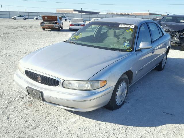 2G4WS52J721128018 - 2002 BUICK CENTURY CU SILVER photo 2