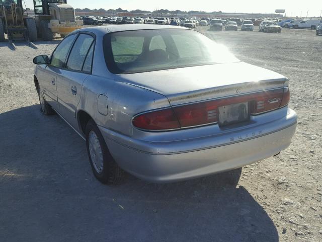 2G4WS52J721128018 - 2002 BUICK CENTURY CU SILVER photo 3