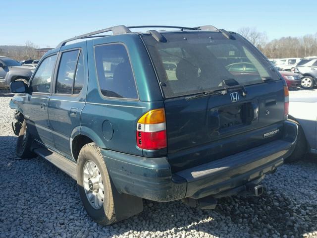 4S6CK58W8Y4403633 - 2000 HONDA PASSPORT E GREEN photo 3