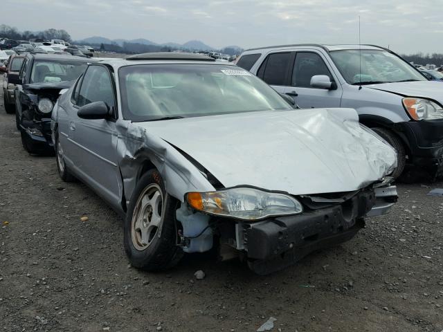2G1WW12EX29385429 - 2002 CHEVROLET MONTE CARL ვერცხლისფერი ფოტო 1