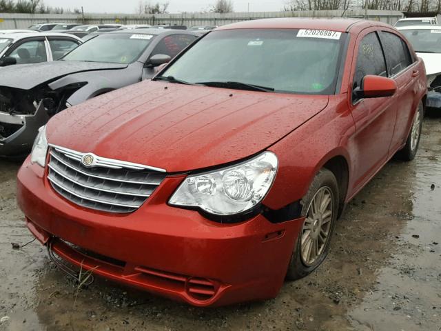 1C3LC56K07N547328 - 2007 CHRYSLER SEBRING TO RED photo 2