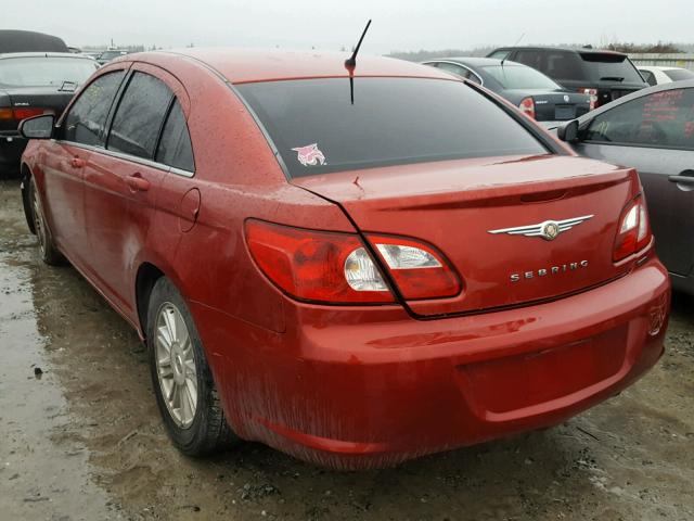 1C3LC56K07N547328 - 2007 CHRYSLER SEBRING TO RED photo 3