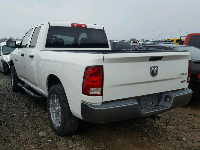 1D3HV18P19S708679 - 2009 DODGE RAM 1500 WHITE photo 3