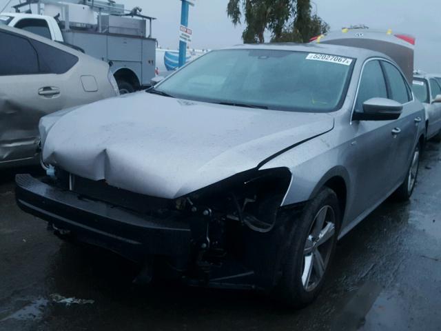 1VWAS7A36EC040506 - 2014 VOLKSWAGEN PASSAT S ვერცხლისფერი ფოტო 2