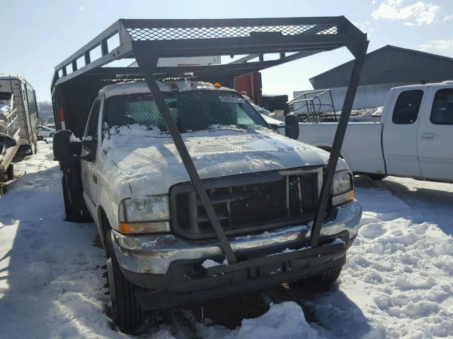 1FDXF46FX2ED66971 - 2002 FORD F450 SUPER WHITE photo 1