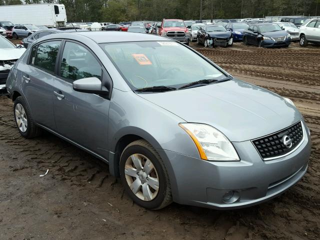 3N1AB61E28L688824 - 2008 NISSAN SENTRA 2.0 GRAY photo 1