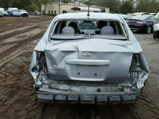 3N1AB61E28L688824 - 2008 NISSAN SENTRA 2.0 GRAY photo 9