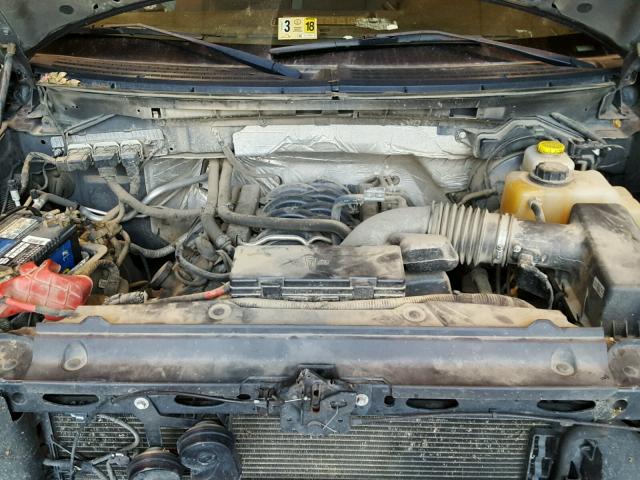 1FTFX1EF1EKF88432 - 2014 FORD F150 SUPER GRAY photo 7