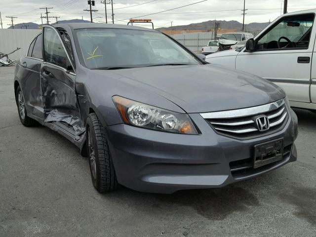 1HGCP2F4XBA054662 - 2011 HONDA ACCORD LXP GRAY photo 1