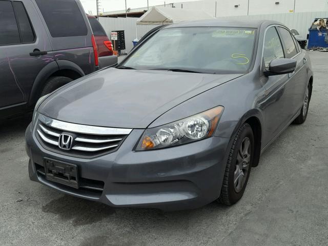 1HGCP2F4XBA054662 - 2011 HONDA ACCORD LXP GRAY photo 2