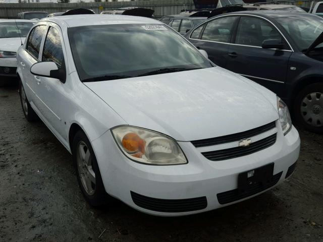 1G1AL55F877296109 - 2007 CHEVROLET COBALT LT WHITE photo 1