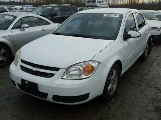 1G1AL55F877296109 - 2007 CHEVROLET COBALT LT WHITE photo 2