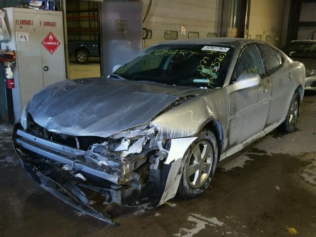 2G2WP552481155202 - 2008 PONTIAC GRAND PRIX SILVER photo 2