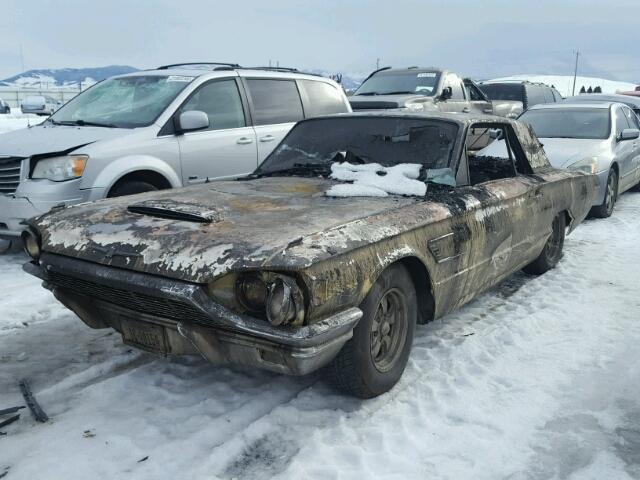 5Y83Z167879 - 1965 FORD TBIRD YELLOW photo 2