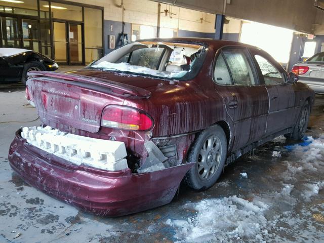 1G3WX52H1YF311693 - 2000 OLDSMOBILE INTRIGUE G RED photo 4