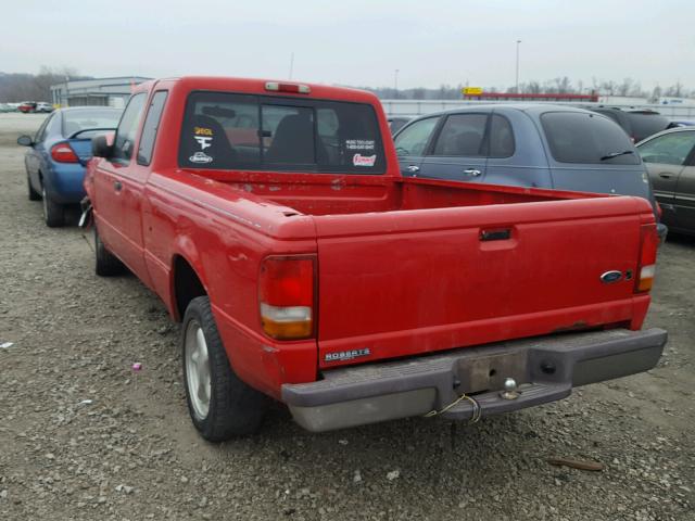 1FTCR14A0TPB32229 - 1996 FORD RANGER SUP RED photo 3