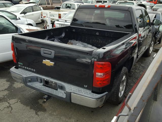 3GCRCSE09AG297530 - 2010 CHEVROLET SILVERADO BLACK photo 4