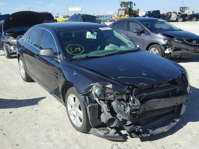 1G1ZA5EU0BF284848 - 2011 CHEVROLET MALIBU LS BLACK photo 1