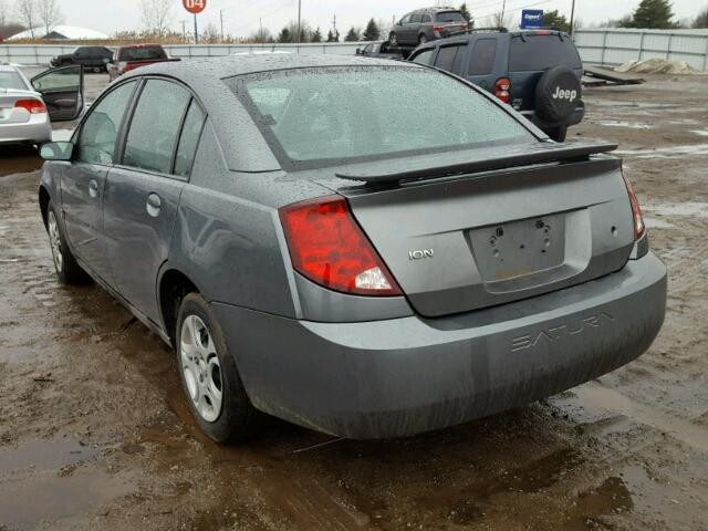 1G8AJ52F45Z139741 - 2005 SATURN ION LEVEL GRAY photo 3