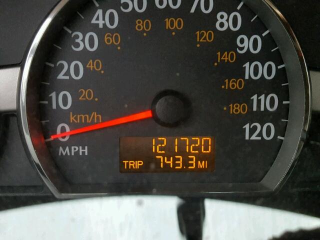 1G8AJ52F45Z139741 - 2005 SATURN ION LEVEL GRAY photo 8