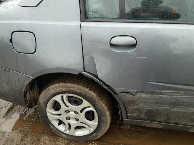 1G8AJ52F45Z139741 - 2005 SATURN ION LEVEL GRAY photo 9